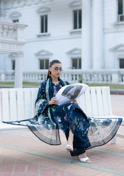 Elaf Premium Signature Embroidered Lawn Unstitched 3Pc Suit ESG-3A MARIEL