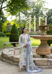 Elaf Premium Signature Embroidered Lawn Unstitched 3Pc Suit ESG-3B KATIE