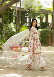 Elaf Premium Signature Embroidered Lawn Unstitched 3Pc Suit ESG-4A CLAIRE