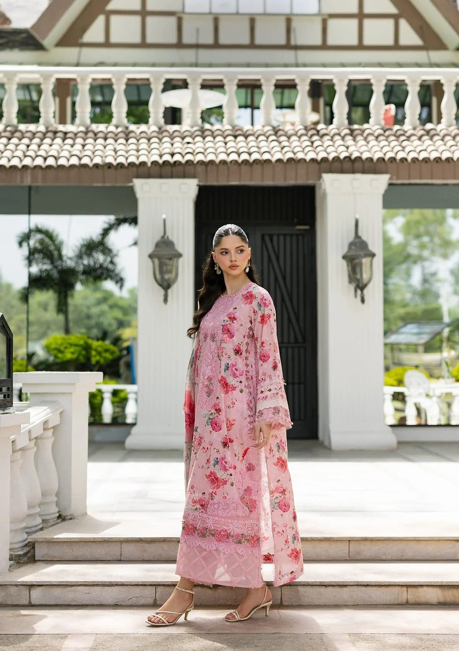 Elaf Premium Signature Embroidered Lawn Unstitched 3Pc Suit ESG-4B MIRA