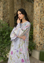 Elaf Premium Signature Embroidered Lawn Unstitched 3Pc Suit ESG-5A ARIANA