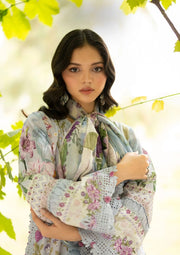Elaf Premium Signature Embroidered Lawn Unstitched 3Pc Suit ESG-5A ARIANA