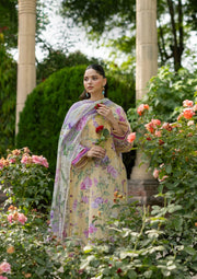 Elaf Premium Signature Embroidered Lawn Unstitched 3Pc Suit ESG-7A STELLA