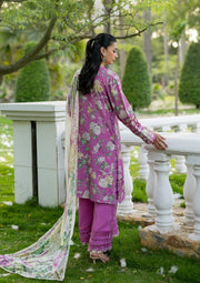 Elaf Premium Signature Embroidered Lawn Unstitched 3Pc Suit ESG-7B KIARA