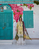 Esmel Mon Tresor Luxe Lawn Unstitched Embroidered 3Pc Suit ESL25-01