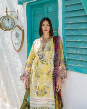 Esmel Mon Tresor Luxe Lawn Unstitched Embroidered 3Pc Suit ESL25-01