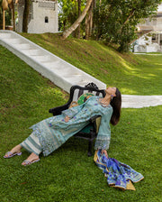 Esmel Mon Tresor Luxe Lawn Unstitched Embroidered 3Pc Suit ESL25-05