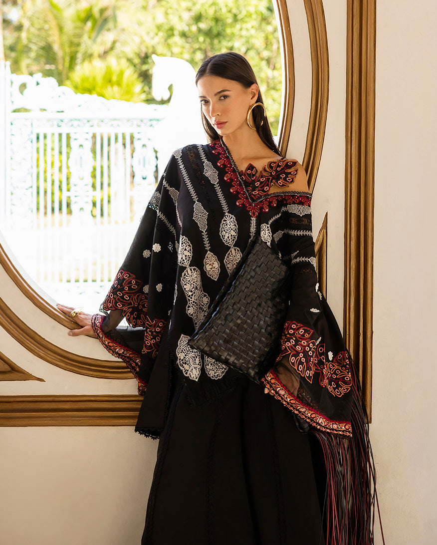 Esmel Mon Tresor Luxe Lawn Unstitched Embroidered 3Pc Suit ESL25-09