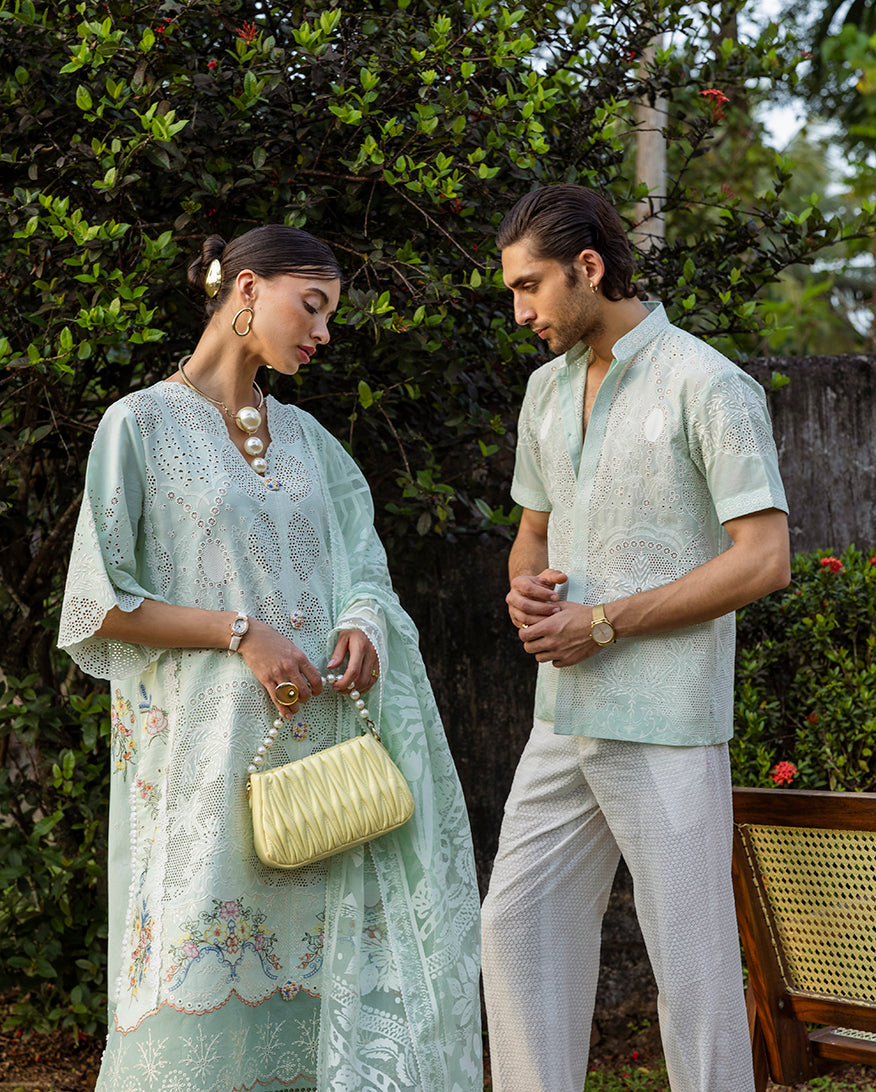 Esmel Mon Tresor Luxe Lawn Unstitched Embroidered 3Pc Suit ESL25-10