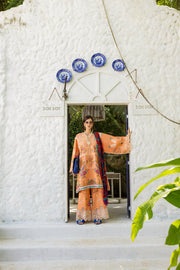 Esmel Mon Tresor Luxe Lawn Unstitched Embroidered 3Pc Suit ESL25-11