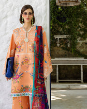 Esmel Mon Tresor Luxe Lawn Unstitched Embroidered 3Pc Suit ESL25-11