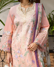 Esmel Mon Tresor Luxe Lawn Unstitched Embroidered 3Pc Suit ESL25-12