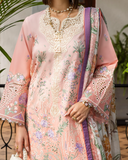 Esmel Mon Tresor Luxe Lawn Unstitched Embroidered 3Pc Suit ESL25-12