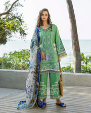 Esmel Nouveau Chapitre Unstitched 3Pc Lawn Suit EUNSS25-01 Orée