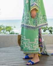 Esmel Nouveau Chapitre Unstitched 3Pc Lawn Suit EUNSS25-01 Orée