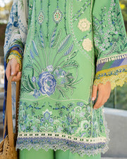Esmel Nouveau Chapitre Unstitched 3Pc Lawn Suit EUNSS25-01 Orée