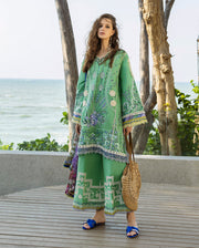 Esmel Nouveau Chapitre Unstitched 3Pc Lawn Suit EUNSS25-01 Orée