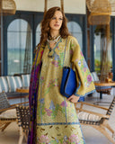 Esmel Nouveau Chapitre Unstitched 3Pc Lawn Suit EUNSS25-04 Lueur