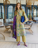 Esmel Nouveau Chapitre Unstitched 3Pc Lawn Suit EUNSS25-04 Lueur