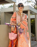 Esmel Nouveau Chapitre Unstitched 3Pc Lawn Suit EUNSS25-06 Virelle