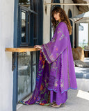 Esmel Nouveau Chapitre Unstitched 3Pc Lawn Suit EUNSS25-07 Serène