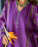 Esmel Nouveau Chapitre Unstitched 3Pc Lawn Suit EUNSS25-07 Serène