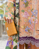 Esmel Nouveau Chapitre Unstitched 3Pc Lawn Suit EUNSS25-08 Solea