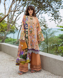 Esmel Nouveau Chapitre Unstitched 3Pc Lawn Suit EUNSS25-08 Solea