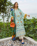 Esmel Nouveau Chapitre Unstitched 3Pc Lawn Suit EUNSS25-10 Éline