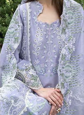 Esmel Mon Tresor Luxe Lawn Unstitched Embroidered 3Pc Suit ESL26-05 Vera