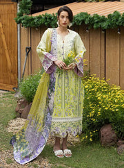 Esmel Mon Tresor Luxe Lawn Unstitched Embroidered 3Pc Suit ESL26-07 Fia