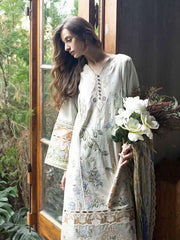 Esmel Mon Tresor Luxe Lawn Unstitched Embroidered 3Pc Suit ESL26-08 Perla