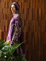 Esmel Mon Tresor Luxe Lawn Unstitched Embroidered 3Pc Suit ESL26-12 Aura