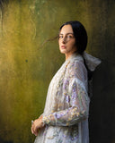 Esmel La vie Haute Unstitched Net 3Pc Suit EUNWD2501-01 Naiora