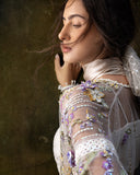 Esmel La vie Haute Unstitched Net 3Pc Suit EUNWD2501-01 Naiora