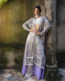 Esmel La vie Haute Unstitched Net 3Pc Suit EUNWD2501-01 Naiora