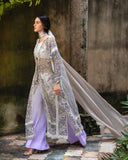 Esmel La vie Haute Unstitched Net 3Pc Suit EUNWD2501-01 Naiora