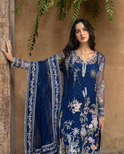 Esmel La vie Haute Unstitched Net 3Pc Suit EUNWD2501-02 Seraine