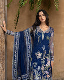 Esmel La vie Haute Unstitched Net 3Pc Suit EUNWD2501-02 Seraine