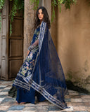 Esmel La vie Haute Unstitched Net 3Pc Suit EUNWD2501-02 Seraine