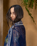 Esmel La vie Haute Unstitched Net 3Pc Suit EUNWD2501-02 Seraine