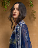 Esmel La vie Haute Unstitched Net 3Pc Suit EUNWD2501-02 Seraine