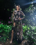 Esmel La vie Haute Unstitched Net 3Pc Suit EUNWD2501-03 Amerie