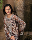 Esmel La vie Haute Unstitched Net 3Pc Suit EUNWD2501-04 Cleora