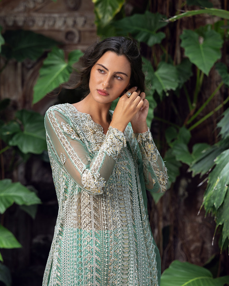 Esmel La vie Haute Unstitched Net 3Pc Suit EUNWD2501-05 Marelie