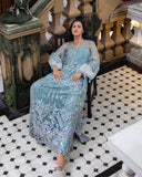 Esmel La vie Haute Unstitched Net 3Pc Suit EUNWD2501-06 Evania