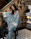 Esmel La vie Haute Unstitched Net 3Pc Suit EUNWD2501-06 Evania