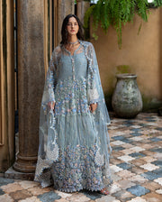 Esmel La vie Haute Unstitched Net 3Pc Suit EUNWD2501-06 Evania