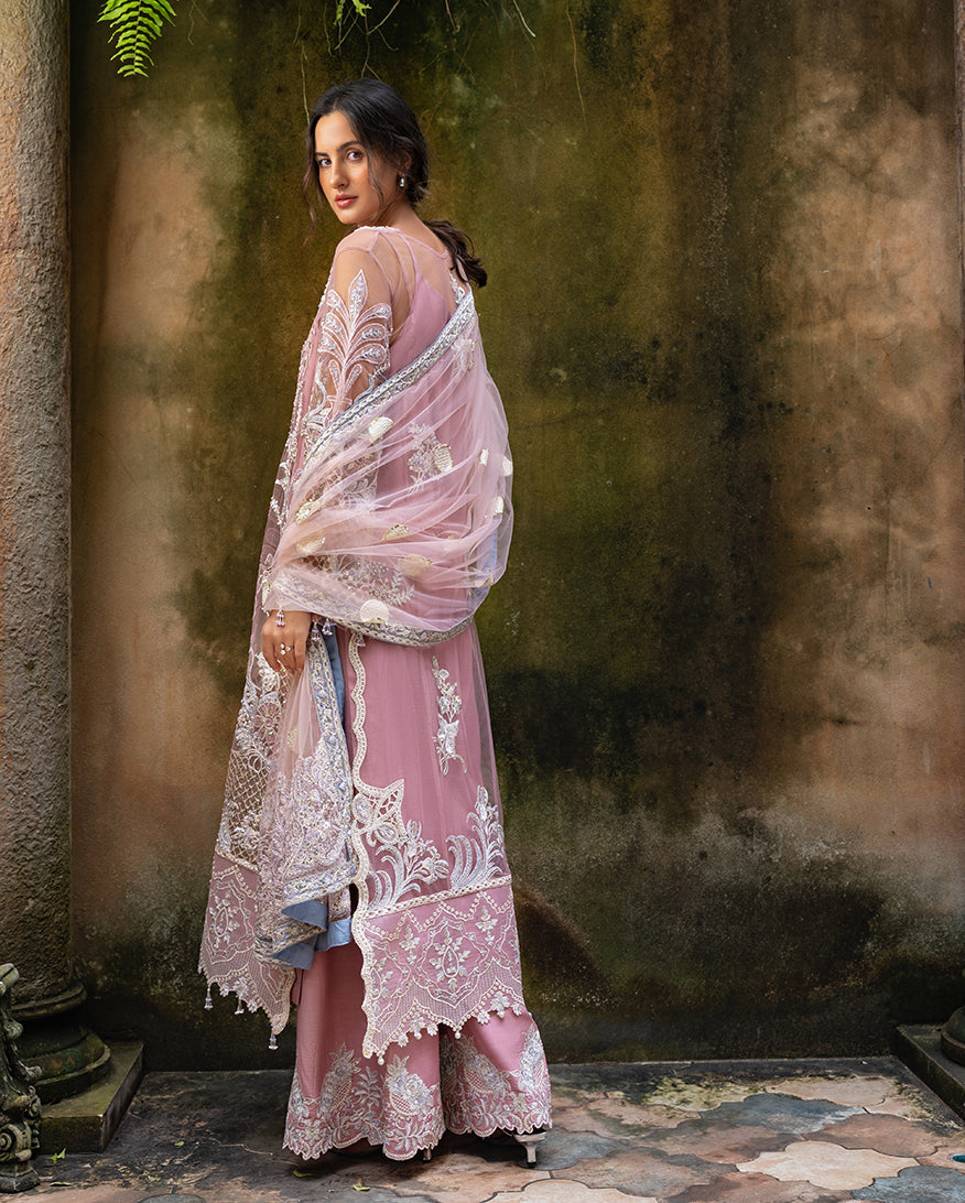 Esmel La vie Haute Unstitched Net 3Pc Suit EUNWD2501-07 Aloura