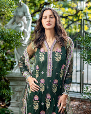 Esmel La vie Haute Unstitched Net 3Pc Suit EUNWD2501-08 Desiree
